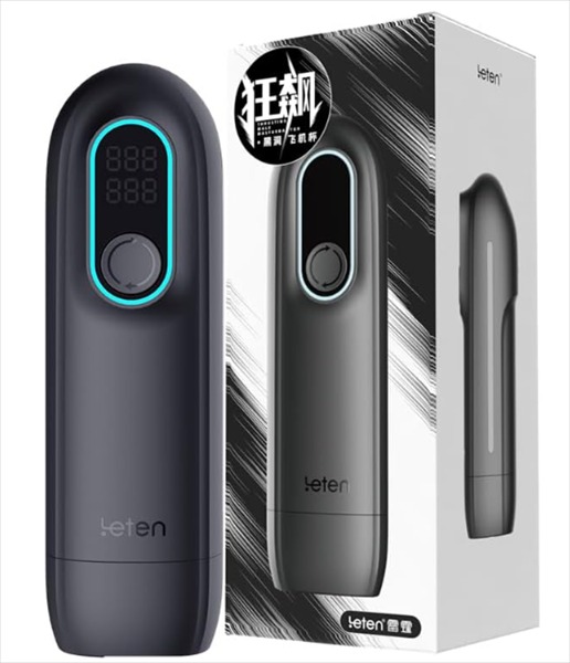Máy bú mút tự động có âm thanh và sưởi ấm màn hình LED Leten Black Hole 
