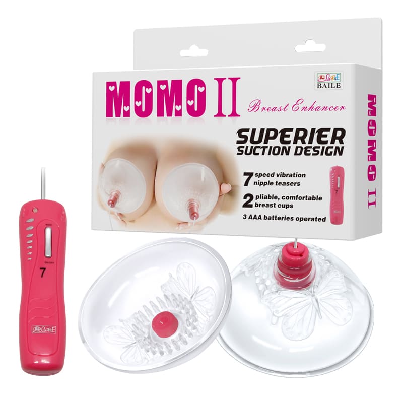 Máy massage ngực rung 7 chế độ Baile Momo II