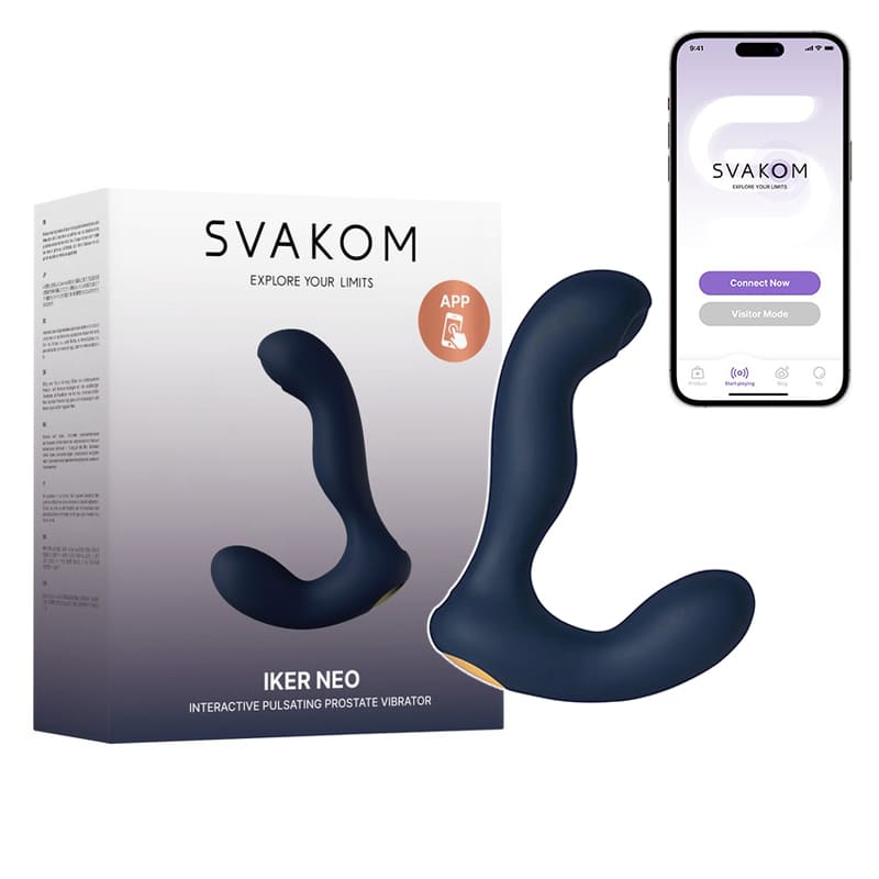 Máy massage tuyến tiền liệt kết nối App Svakom Iker Neo 