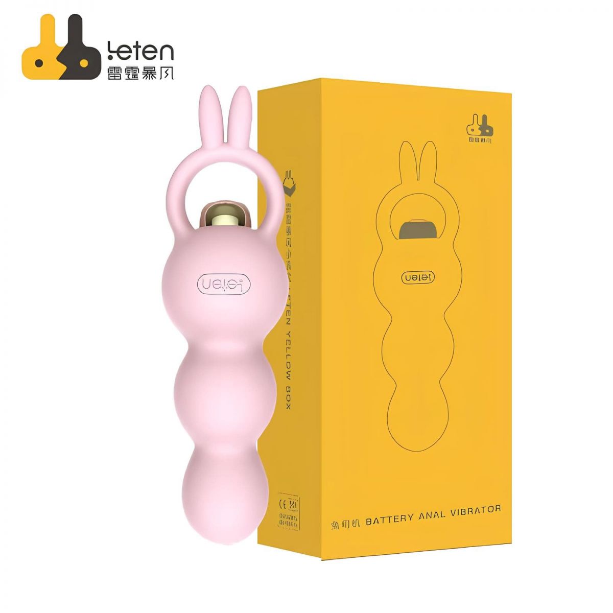 Máy rung hậu môn mini Leten Anal Vibration Rabbit