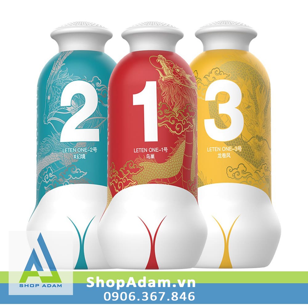 Sextoy nam tự sướng nhỏ gọn co bóp có âm thanh Leten One