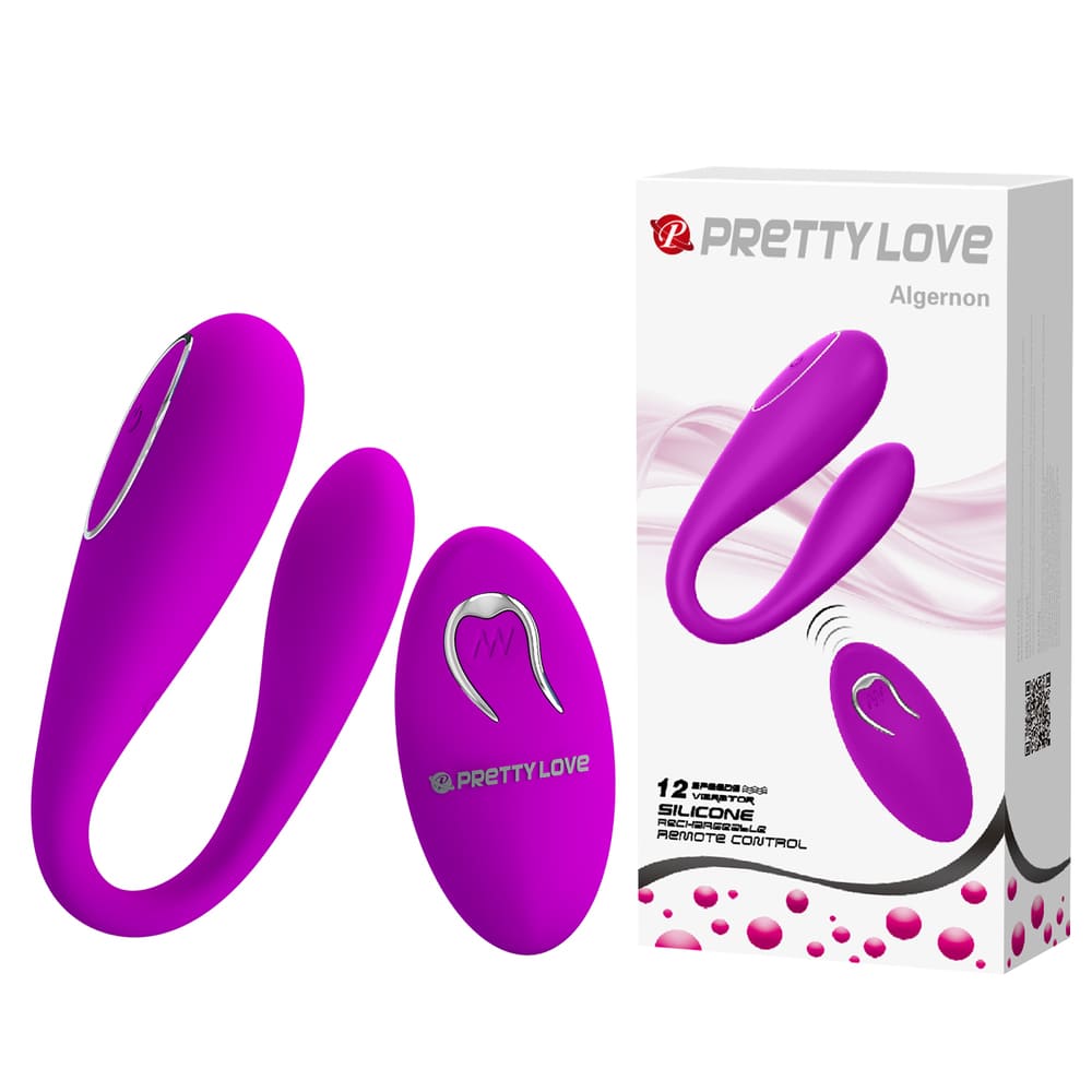 Trứng rung 2 đầu điều khiển từ xa Pretty Love Algernon 