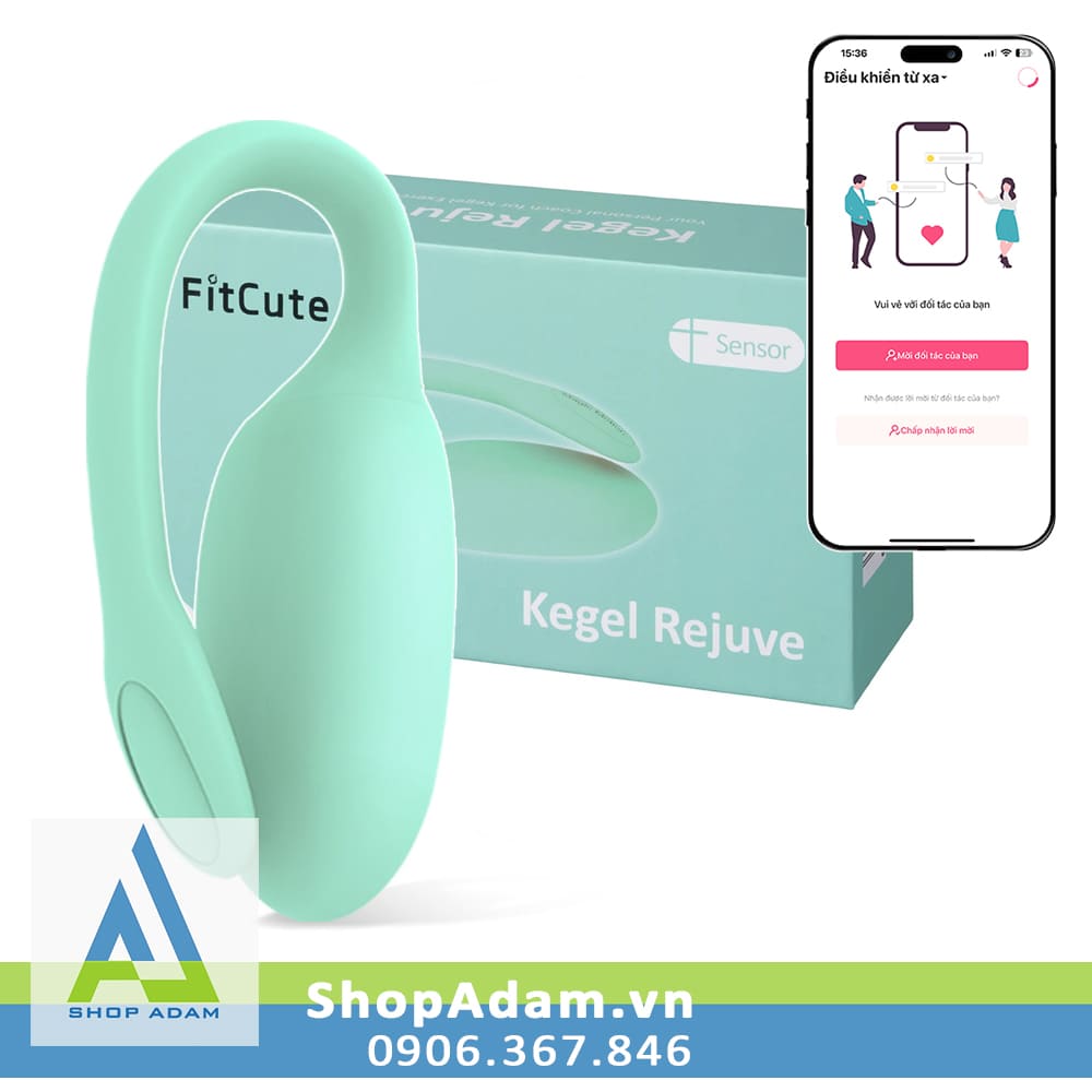 Trứng rung App hỗ trợ tập se khít Magic Motion Fitcute Kegel Rejuve 