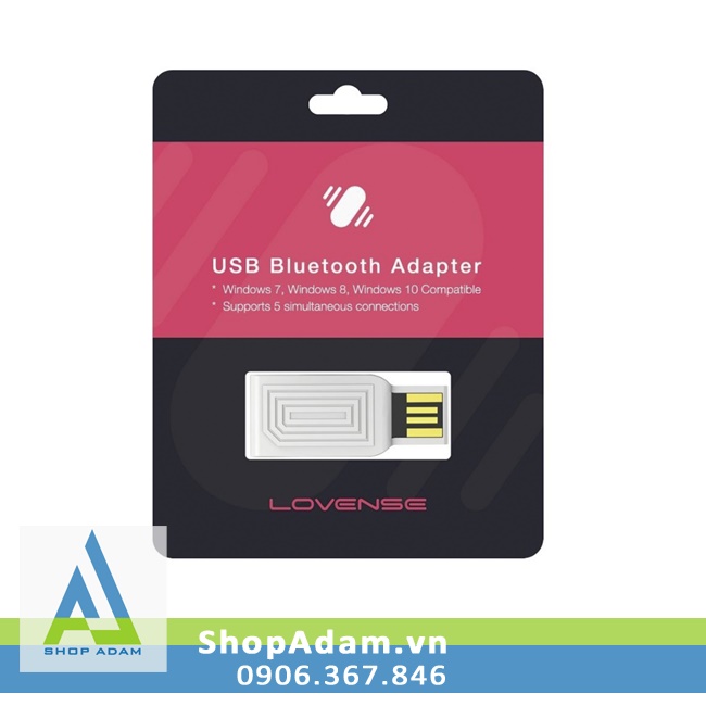 USB Bluetooth Adapter kết nối máy rung Lovense với PC Windows 