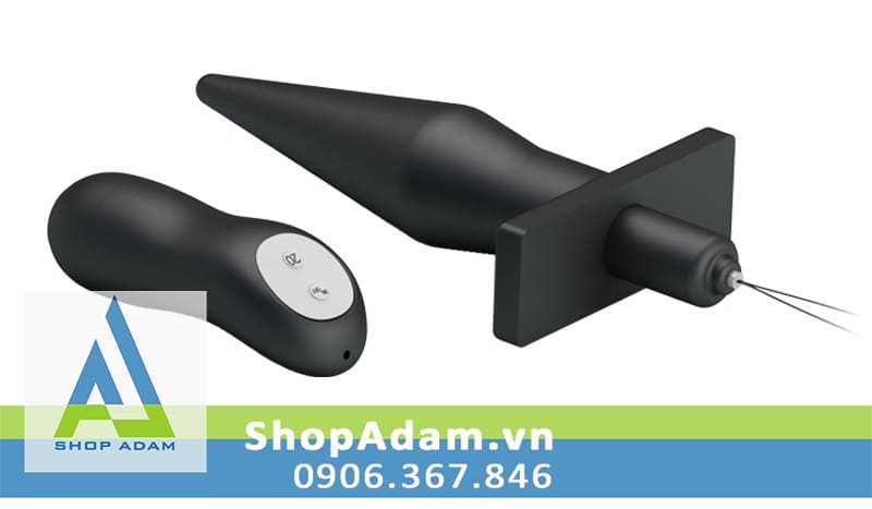 Baile Butt Plug massage hậu môn 20 chế độ rung điều khiển remote Baile Butt Plug massage hậu môn 20 chế độ rung điều khiển remote