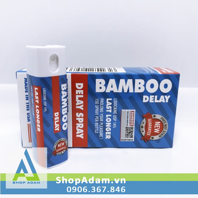 Bamboo Delay Spray Chai xịt lâu ra cho nam giới của Mỹ