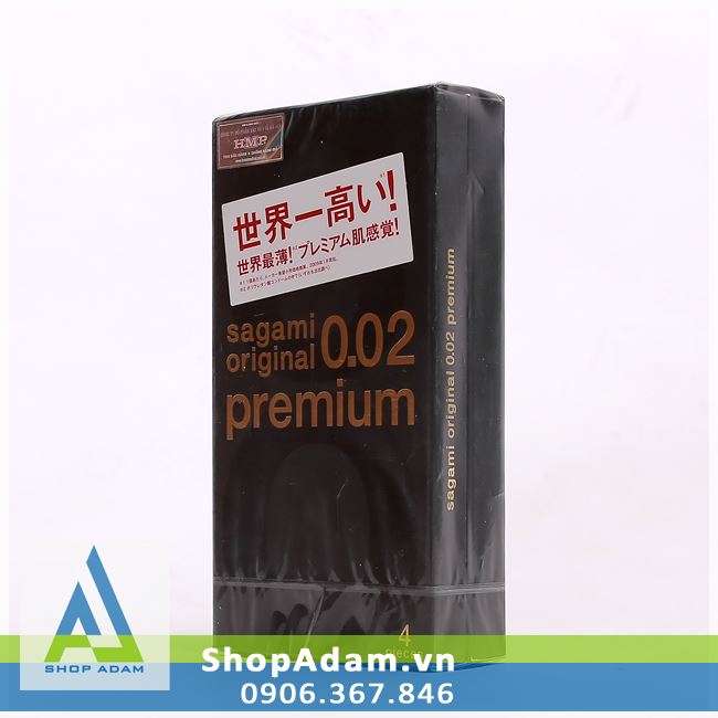 Bao cao su cao cấp siêu mỏng Sagami Original 0.02 Premium