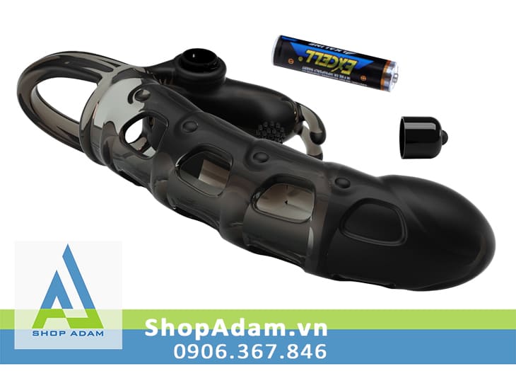 Bao cao su đôn dên lưới quai đeo rung hai đầu Pretty Love Cuper