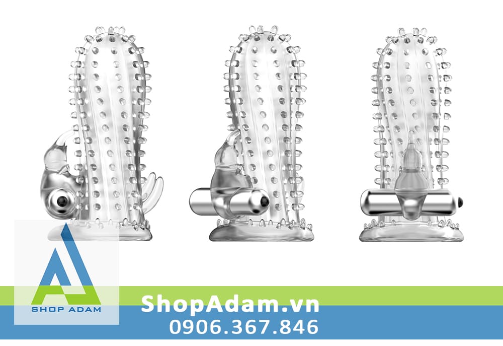 Bao cao su đôn dên size lớn gai to siêu rung Brave Man