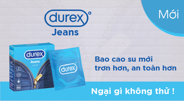 Hình ảnh bcs Durex Jeans Easy On nhiều chất bôi trơn