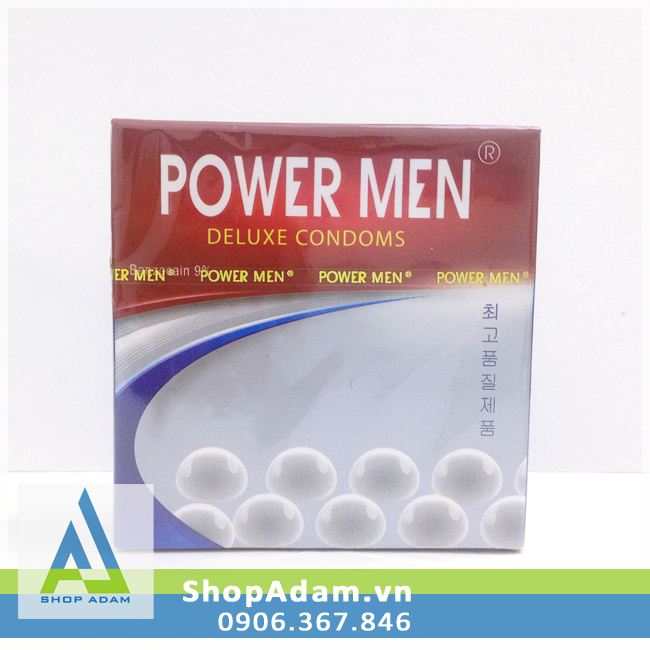 Bao Cao Su Hàn Quốc Power Men Deluxe Condoms