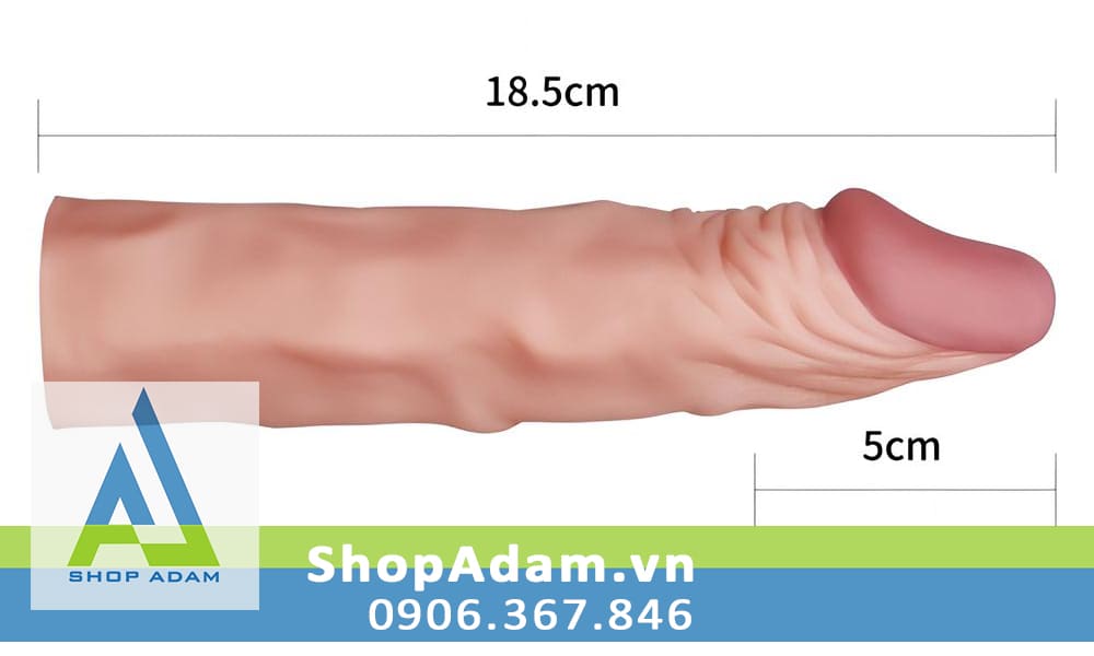 Bao cao su tăng chiều dài 5cm cao cấp Lovetoy X-Tender