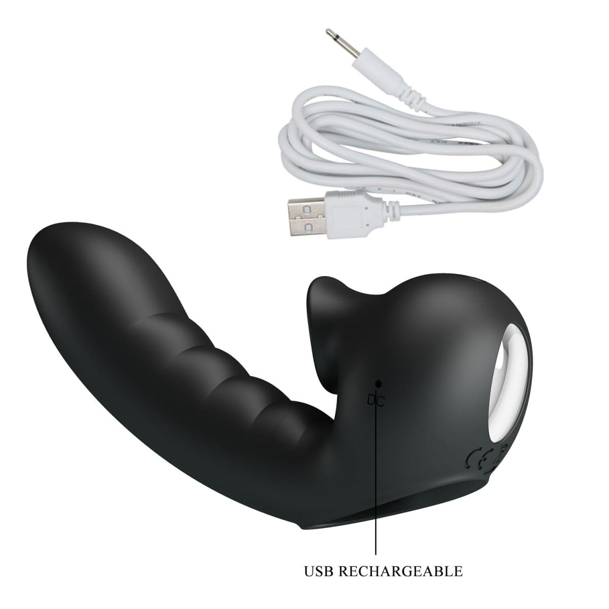 Bao đôn ngón tay có rung liếm sạc pin Pretty Love Hobgoblin