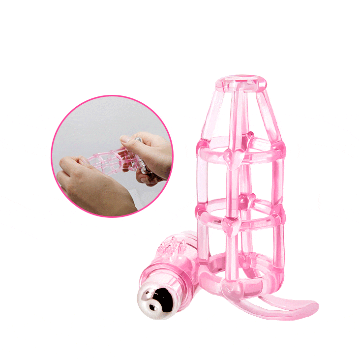 Bao đôn silicon hình rọ siêu rung kích thích Sweet Cage