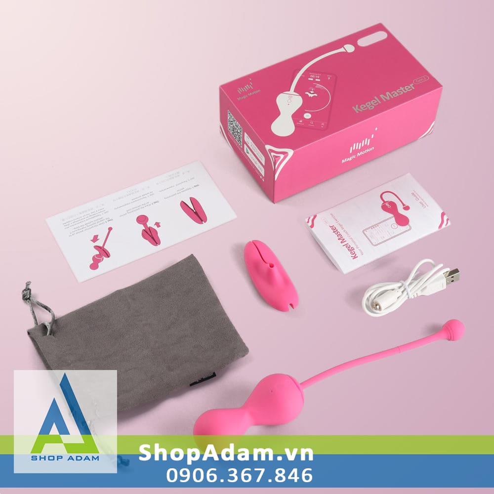 Bóng tập se khít vùng kín kết nối App Magic Motion Kegel Master Gen 2