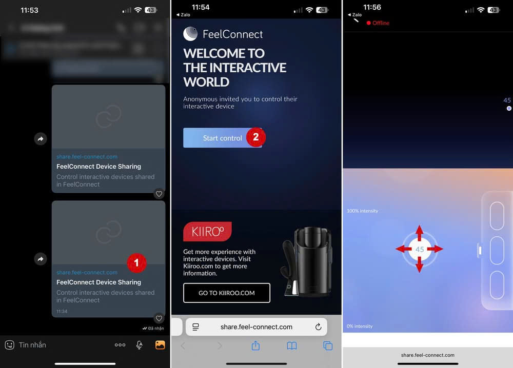 cách kết nối thiết bị với fellconnect 3