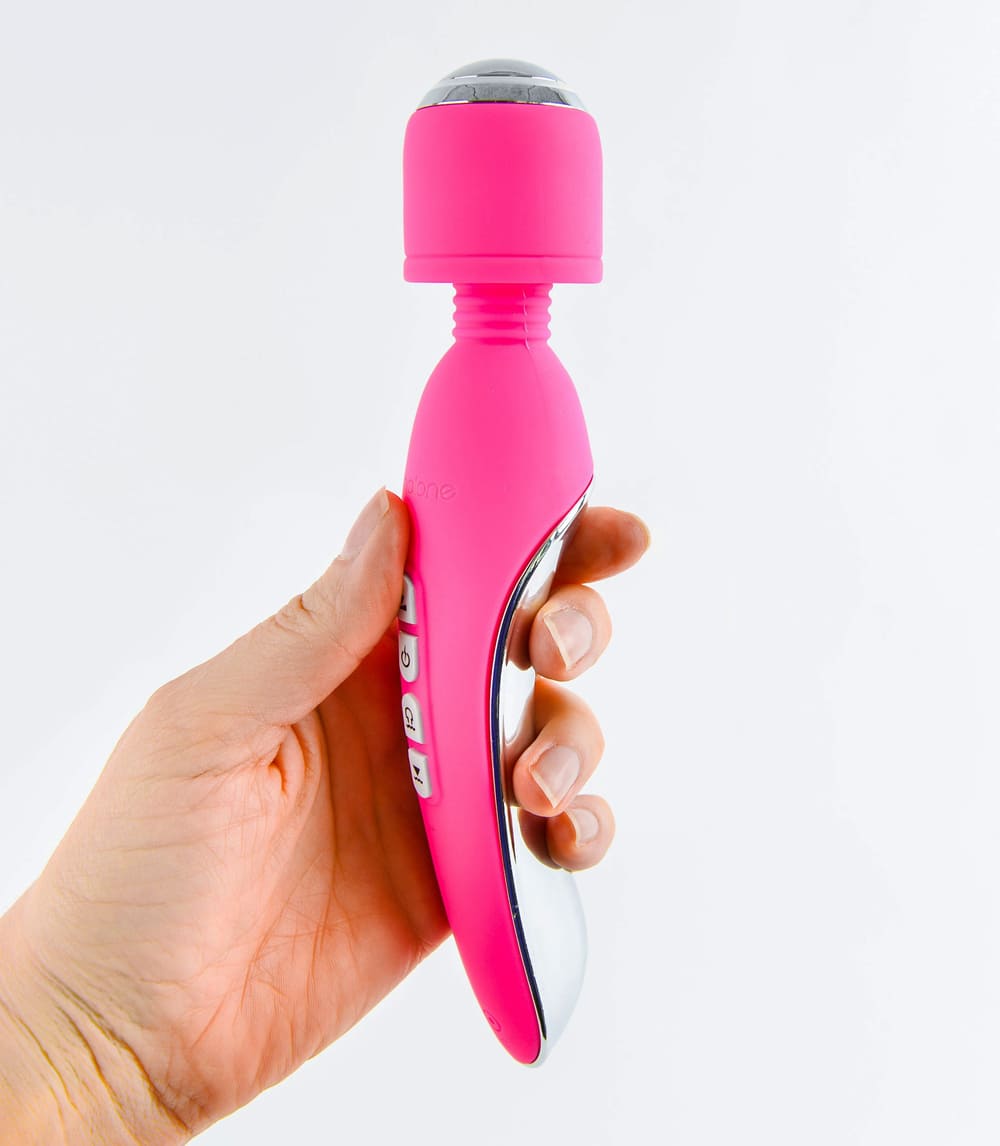 Chày rung Nhật Bản 2 đầu có xung điện Nalone Electro Wand Chày rung Nhật Bản 2 đầu có xung điện Nalone Electro Wand