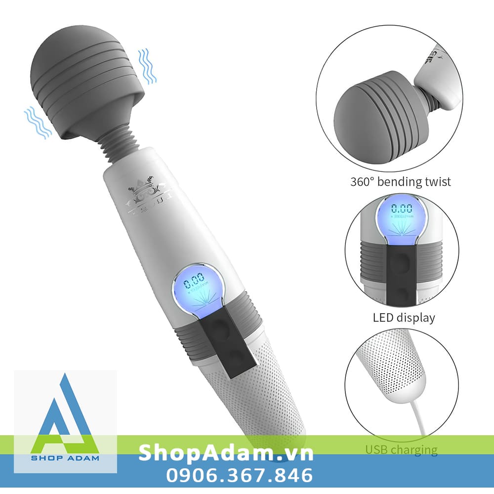Chày rung siêu mạnh cao cấp Luoge Super Vibrators