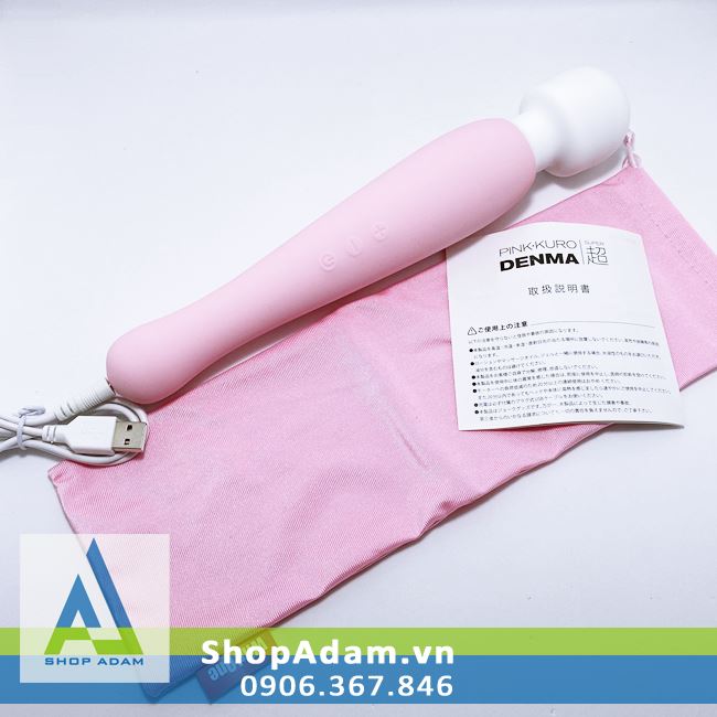 Chày rung tình yêu cao cấp Pink Denma Super