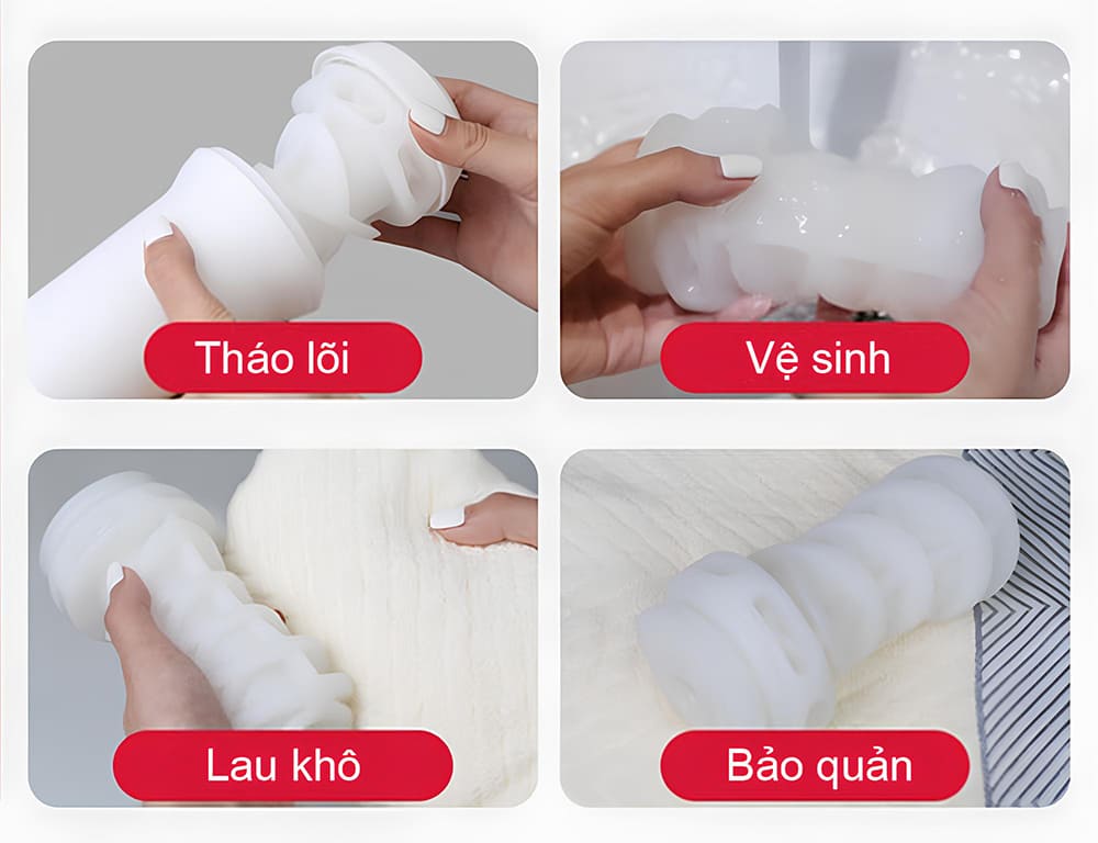 Sextoy nam tự sướng nhỏ gọn co bóp có âm thanh Leten One