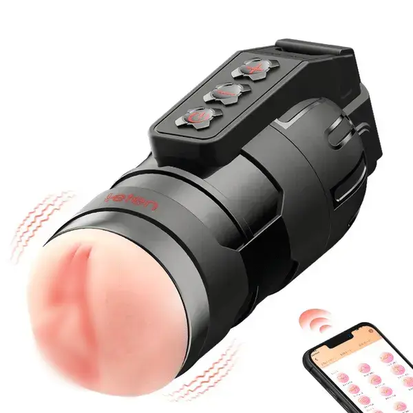 Cốc tự sướng rung cực mạnh có kết nối app Leten Grenade
