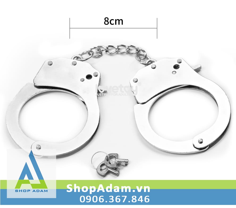 Còng số 8 hợp kim Lovetoy