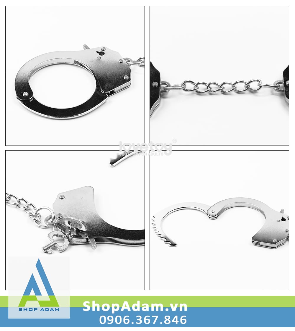 Còng số 8 hợp kim Lovetoy