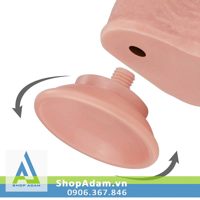 Cu giả gắn tường siêu mềm uốn cong Lovetoy 7” Sliding-Skin