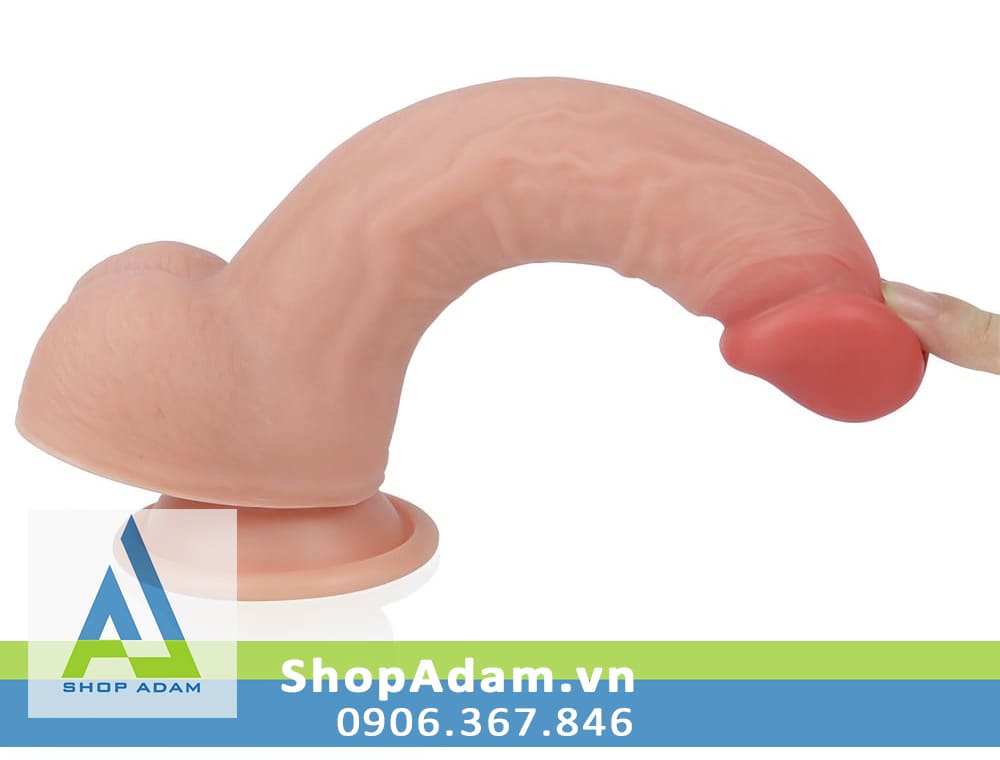 Dương vật giả 2 lớp như thật Lovetoy Nature Cock 8" Dương vật giả 2 lớp như thật Lovetoy Nature Cock 8"