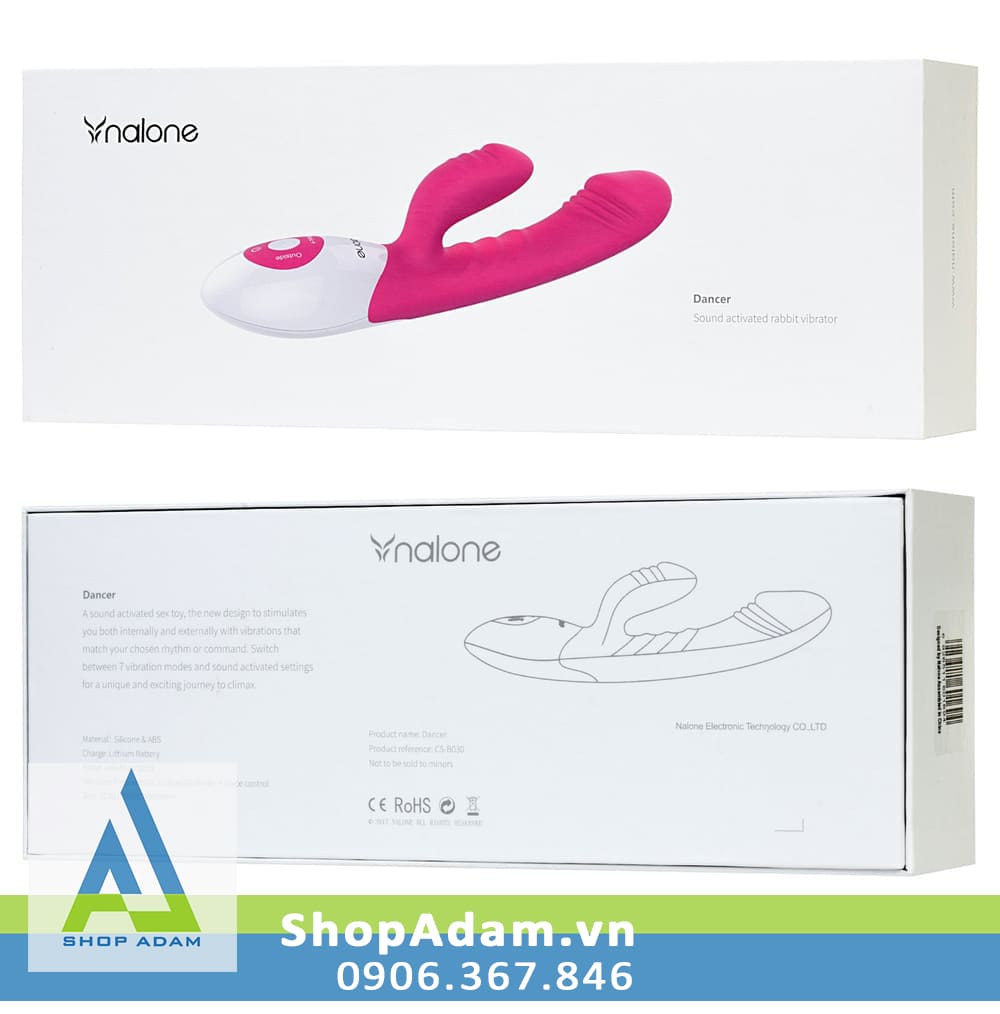 Dương vật giả cao cấp rung theo nhạc Nalone Dancer