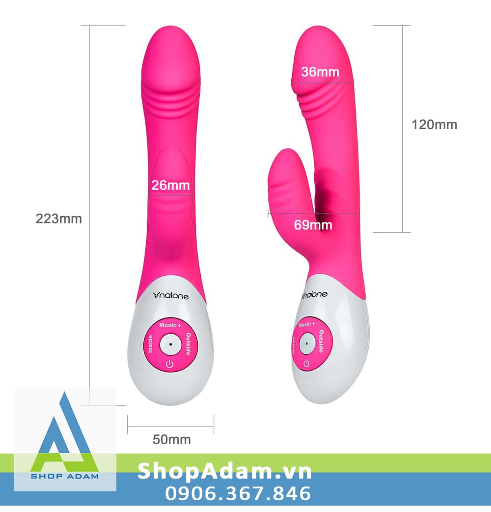 Dương vật giả cao cấp rung theo nhạc Nalone Dancer
