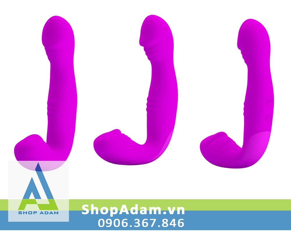 Dương vật giả hai đầu siêu rung 30 chế độ Pretty Love Angelo Dương vật giả hai đầu siêu rung 30 chế độ Pretty Love Angelo