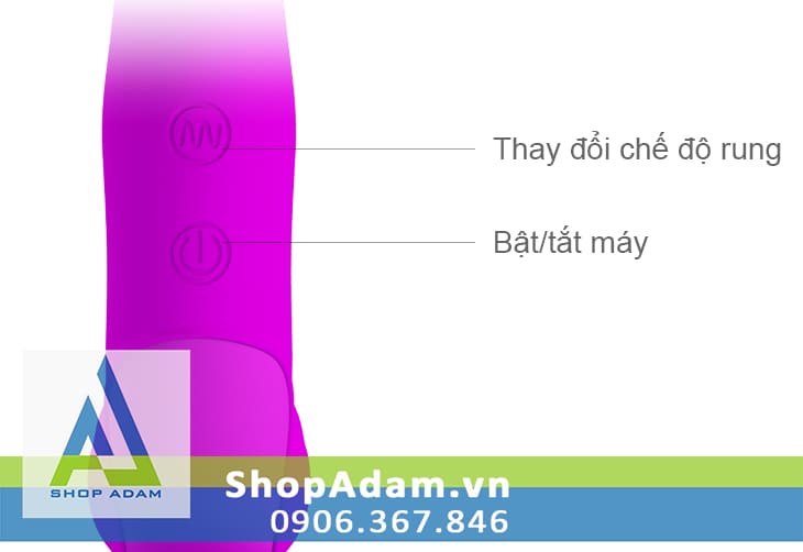 Dương vật giả hai đầu siêu rung 30 chế độ Pretty Love Angelo Dương vật giả hai đầu siêu rung 30 chế độ Pretty Love Angelo