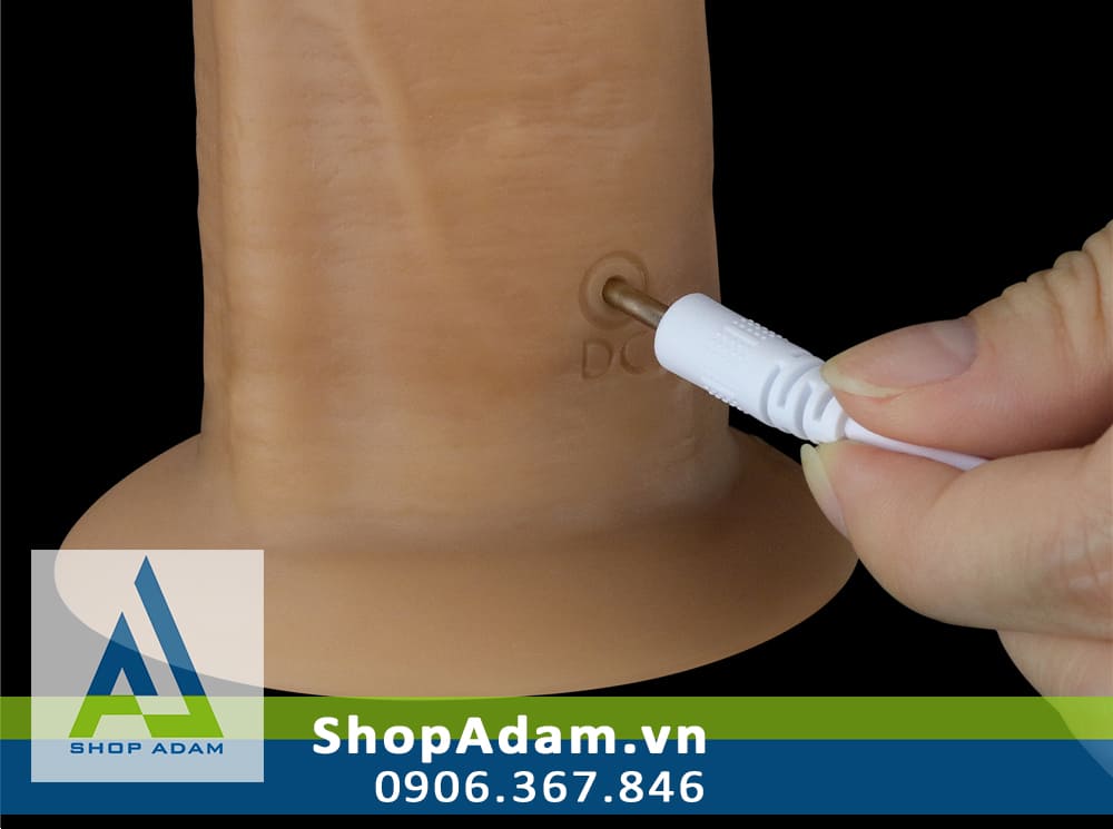 Dương vật giả hàng khủng gắn tường rung ngoáy Lovetoy Nature Cock 10"