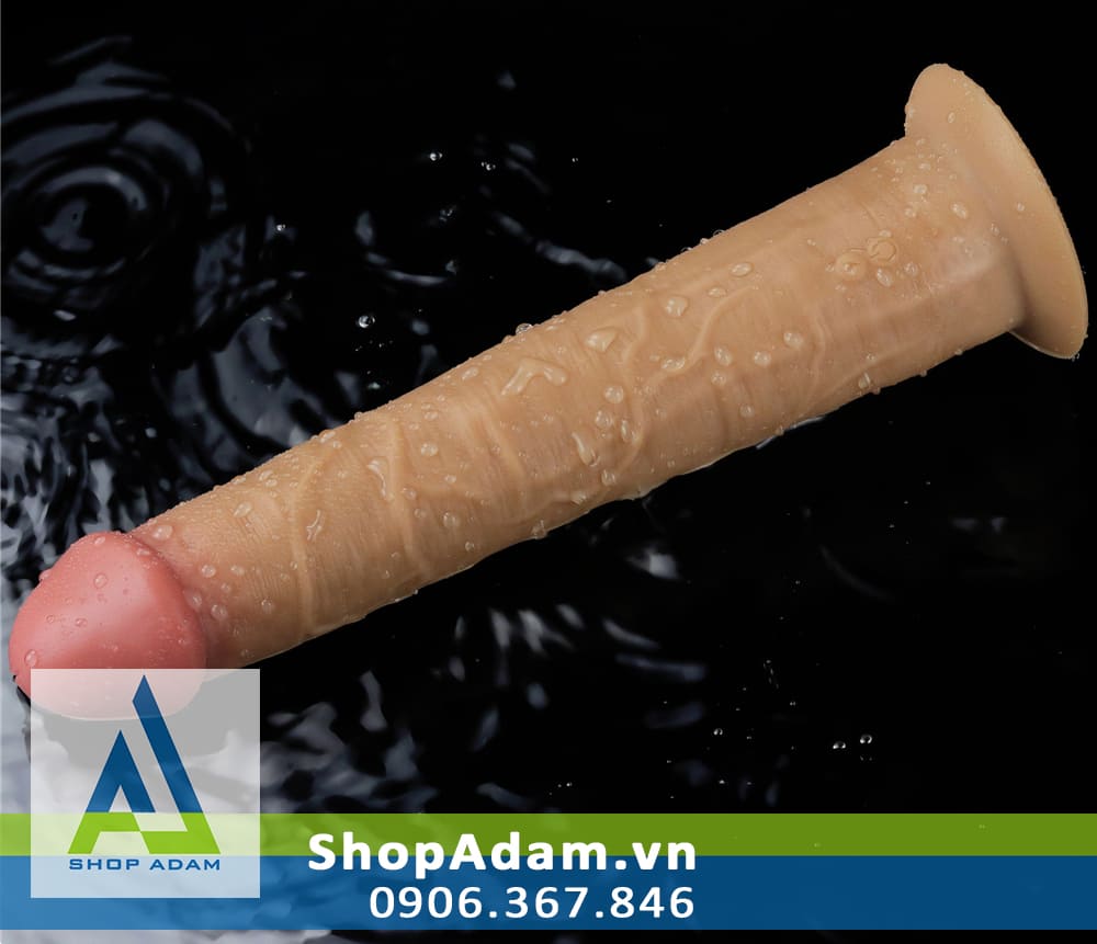 Dương vật giả hàng khủng gắn tường rung ngoáy Lovetoy Nature Cock 10"