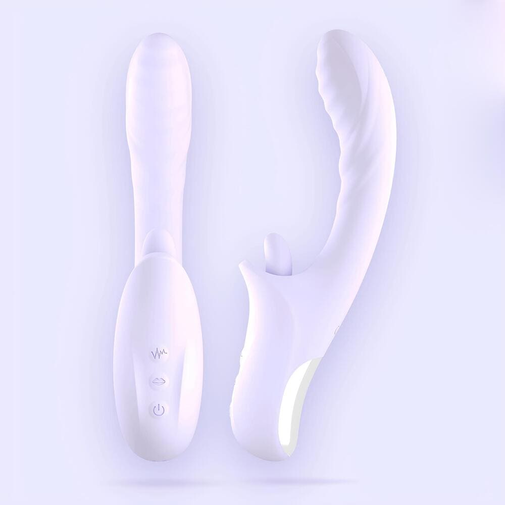 Dương vật giả rung liếm cao cấp Svakom Purple Tide