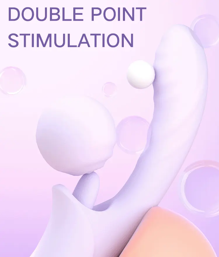 Dương vật giả rung liếm cao cấp Svakom Purple Tide