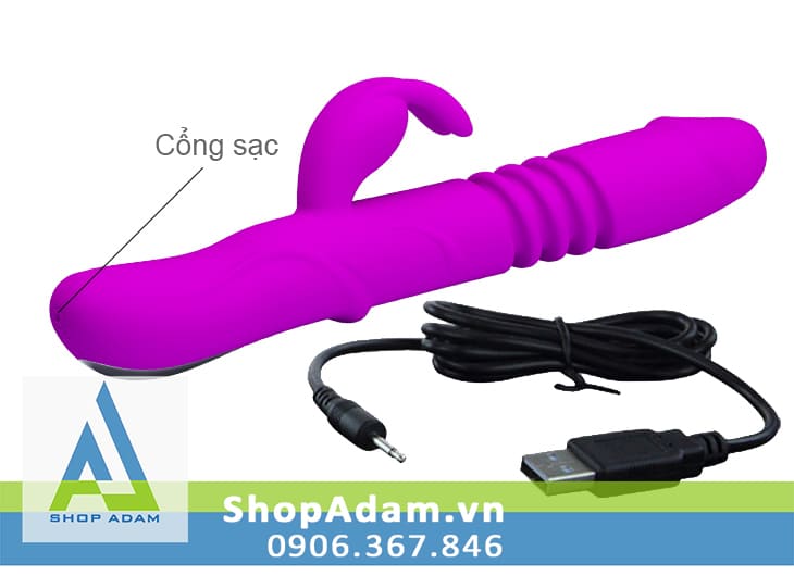 Dương vật giả rung ngoáy thụt Pretty Love Ward