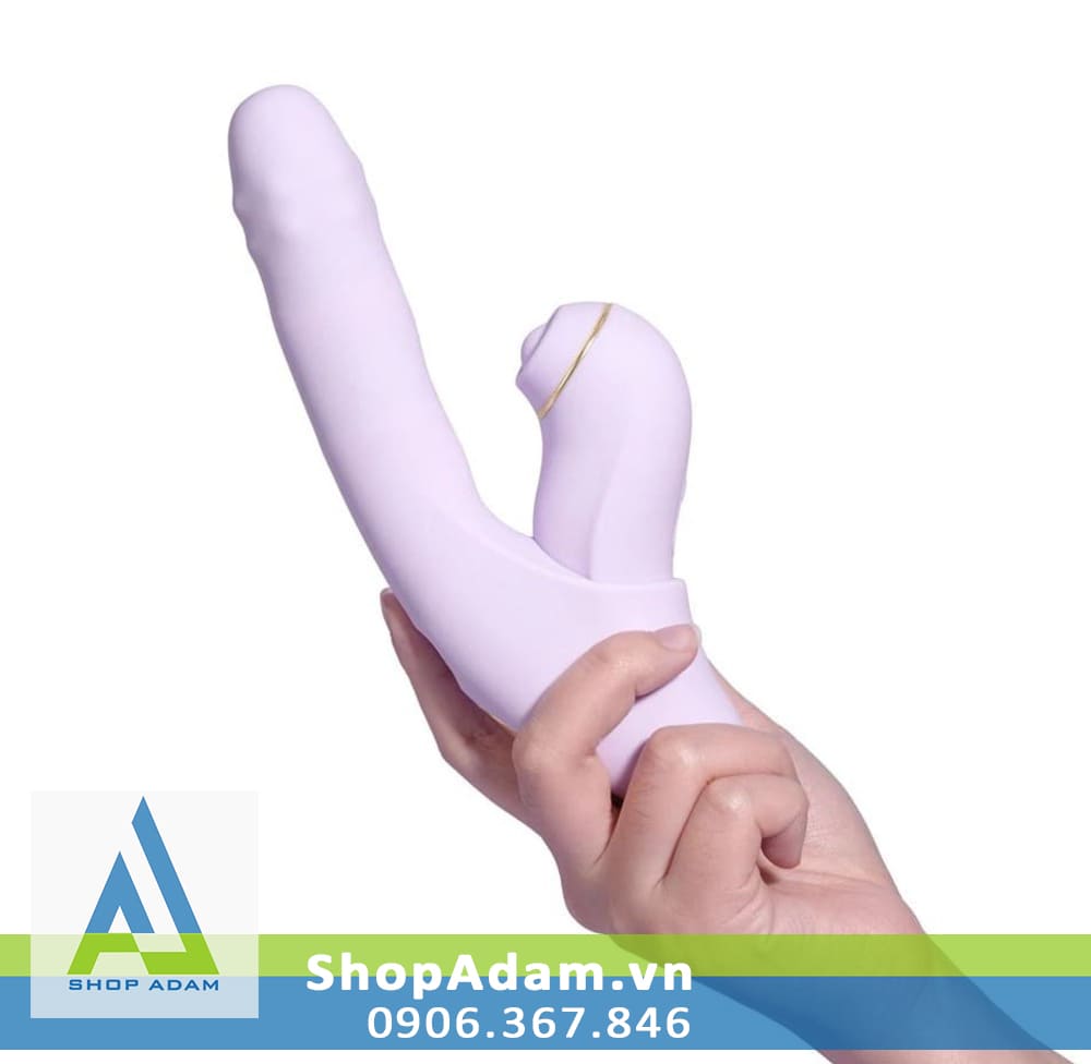 Dương vật giả rung thụt xoay đẩy có sưởi ấm kết nối App Svakom Duoglow