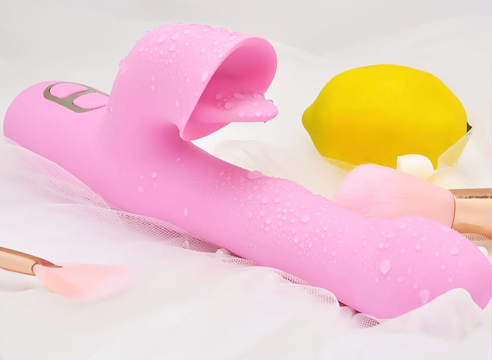 Dương vật giả sưởi ấm rung thụt liếm Nalone T-may