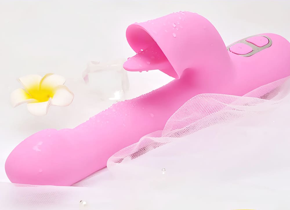 Dương vật giả sưởi ấm rung thụt liếm Nalone T-may