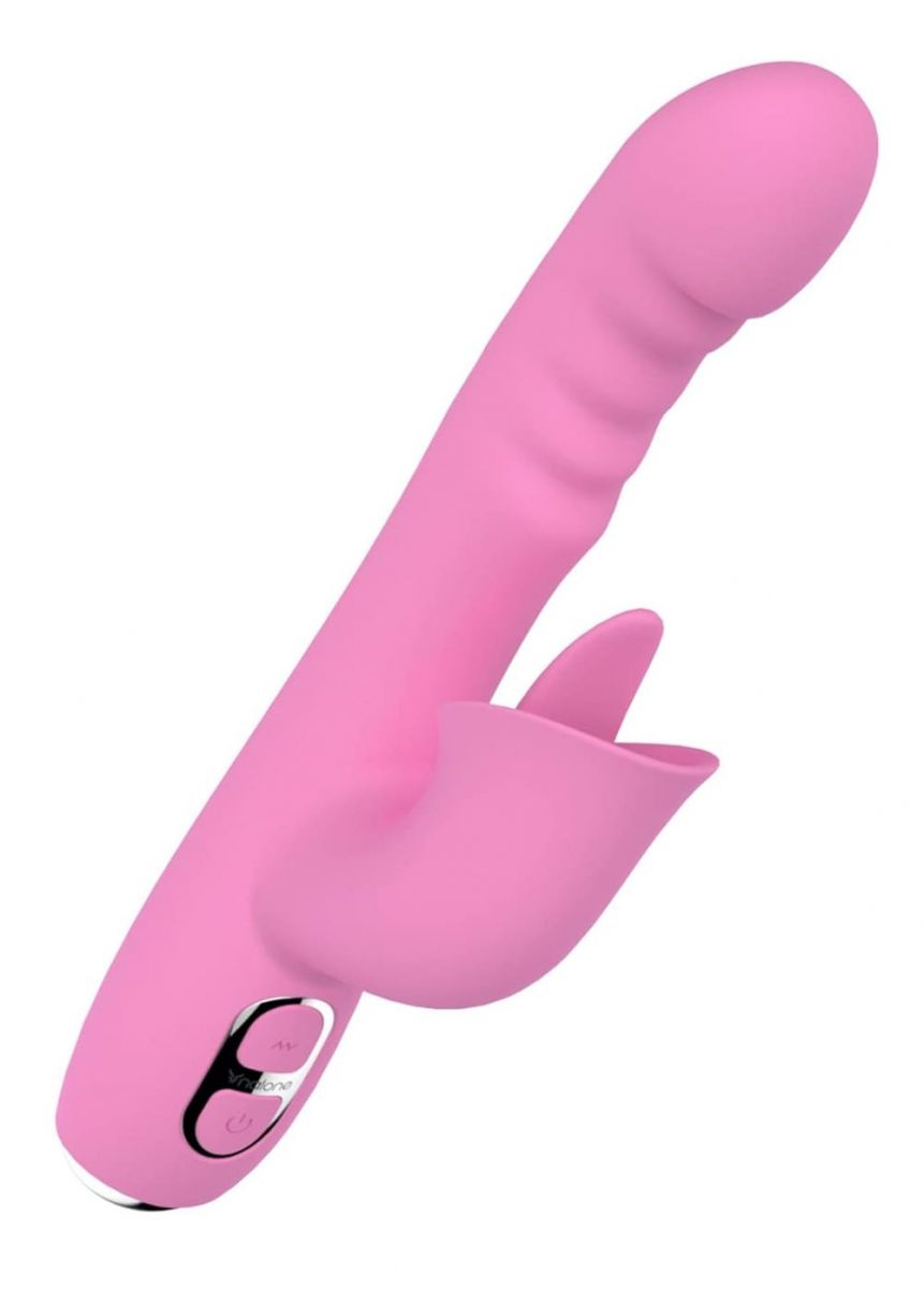 Dương vật giả sưởi ấm rung thụt liếm Nalone T-may