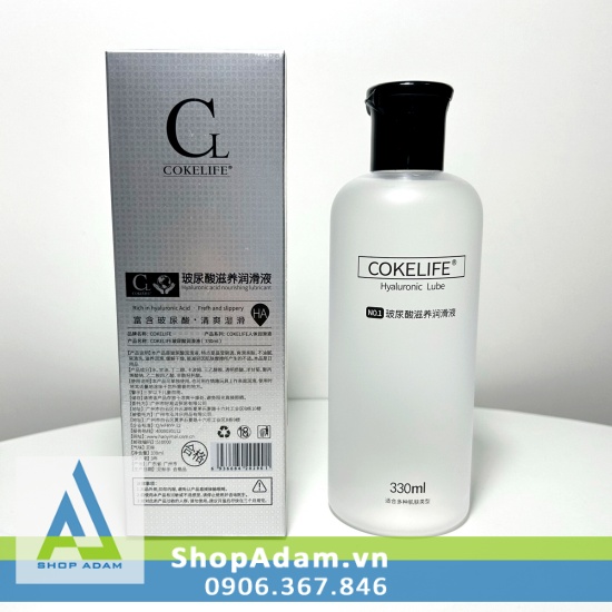 gel bôi trơn giảm đau gốc nước Cokelife 330ml