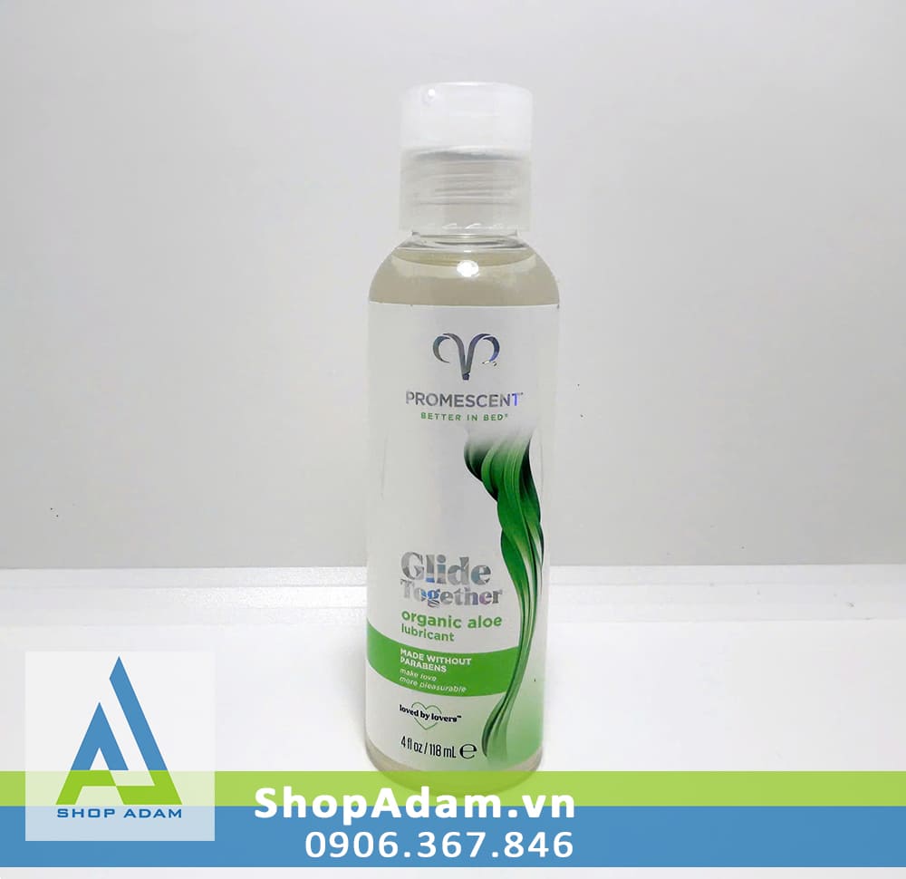 Gel bôi trơn thảo mộc hương lô hội Promescent Organic Aloe Lube - 118ml Gel bôi trơn thảo mộc hương lô hội Promescent Organic Aloe Lube - 118ml