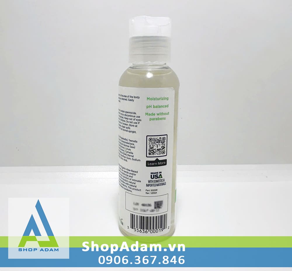 Gel bôi trơn thảo mộc hương lô hội Promescent Organic Aloe Lube - 118ml Gel bôi trơn thảo mộc hương lô hội Promescent Organic Aloe Lube - 118ml