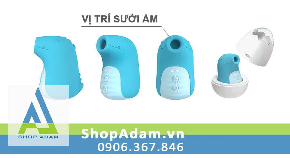 Leten Sucking Massager máy rung hút âm vật sạc không dây