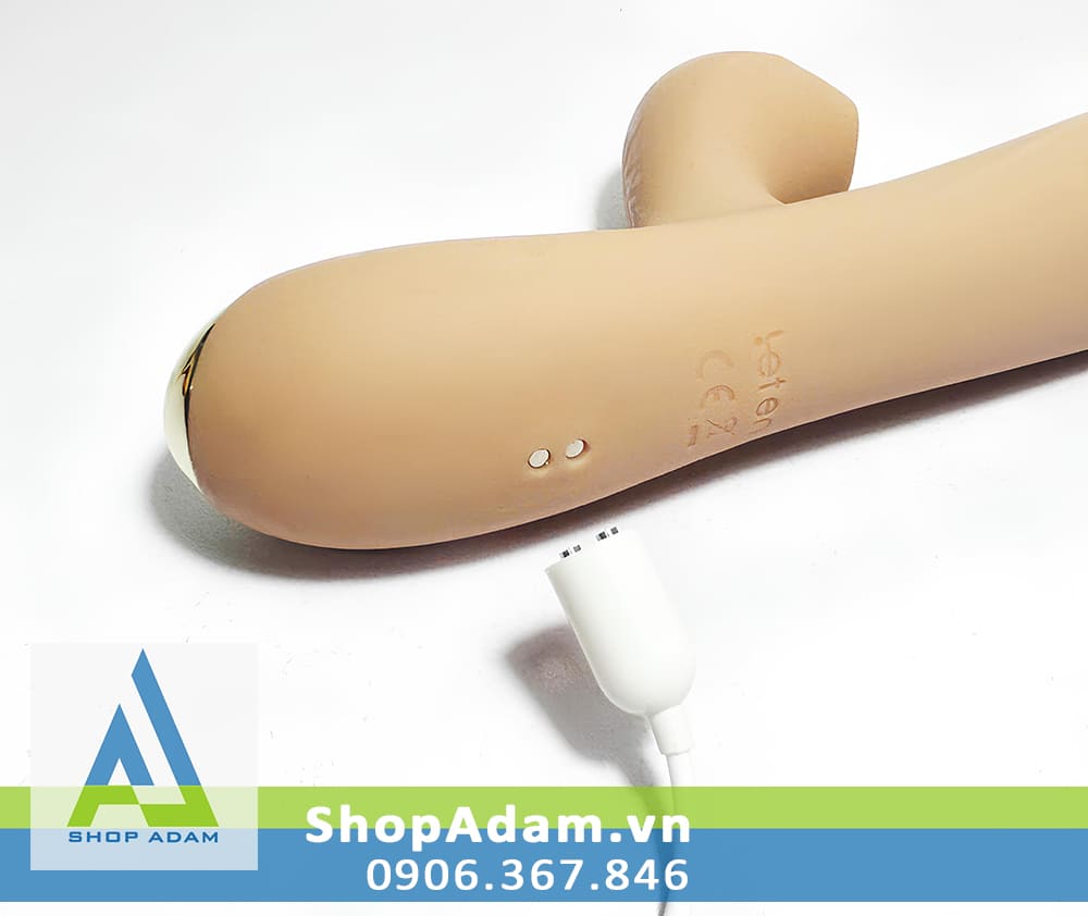 Leten Thrusting Vibrator cu giả tự thụt hút sạc từ tính cao cấp