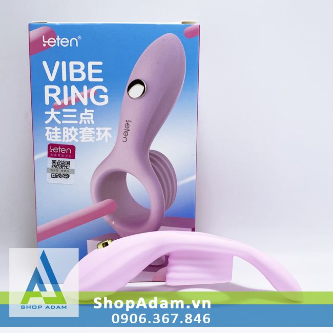 Leten Vibe Ring dụng cụ hỗ trợ tình dục rung đa điểm
