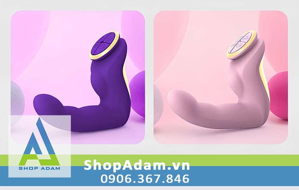 Máy massage điểm G và hậu môn có sưởi ấm Leten Finger Vibrator
