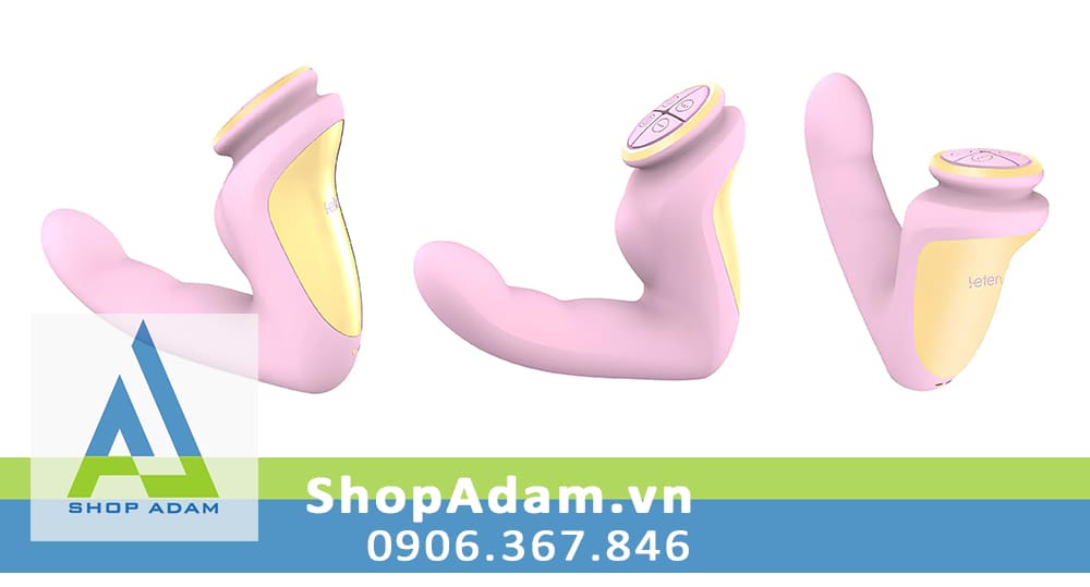 Máy massage điểm G và hậu môn có sưởi ấm Leten Finger Vibrator
